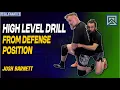 High Level Drill From Defense Position by Josh Barnett
