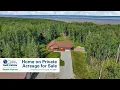 Home on Private Acreage for Sale in Chugiak Alaska