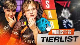 We Ranked Every Worlds 2026 Team!