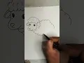 sheep outline drawing easy
