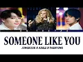 Download Lagu Taehyung x Jungkook x Adele - Someone like you [Mashup] / Color Coded Lyrics / English