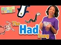 Had Song Sing Spell the Sight Words Learning Songs for Kids Preschool Kindergarten