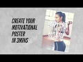 How to create a motivational poster in 3 minutes