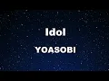 Download Lagu Karaoke♬  Idol - YOASOBI (「アイドル」English Ver. )【No Guide Melody】 Lyric Oshi no Ko 英語版カラオケ