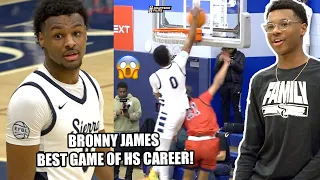 BRONNY JAMES SHOOTS BETTER THAN LEBRON Drops 25 Points and HITS 6 THREES