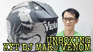 unboxing kyt dj maru venom