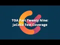 TOA Reporting Test Coverage With JaCoCo And Coveralls