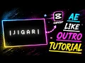 CapCut Like AE Outro Tutorial Glow Logo Animation in CapCut Easy Free