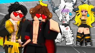 Atrapadas por CHICOS VAMPIRO en ROBLOX