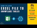 Snowflake Secrets Import Excel Files Without CSV Hassles