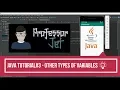 Different Types of Variables Java Tutorial Tagalog 2019