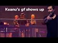Look Who Showed Up Alexandra Grant Supports Keanu Reeves Band in London