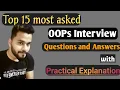 OOPs Interview Questions and Answers Object Oriented Programming Interview Questions in C
