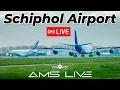 Download Lagu LIVE: Schiphol Arrivals | Polderbaan 18R: Quad Squad (A340, A380, B747) \u0026 Retro A321neo | Aug 25