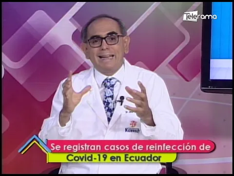 Se registran casos de reinfección de covid-19 en Ecuador 