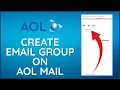 How to Create Email Group on AOL Mail 2024