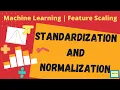 Normalization and Standardization Feature Scaling in Machine Learning in Hindi