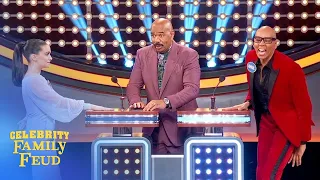rupaul writes his own question gets 1 answer celebrity family feud