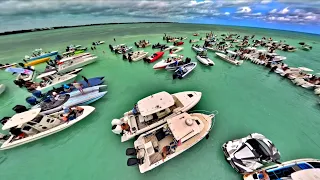 First Time At Islamorada Sandbar - 2025