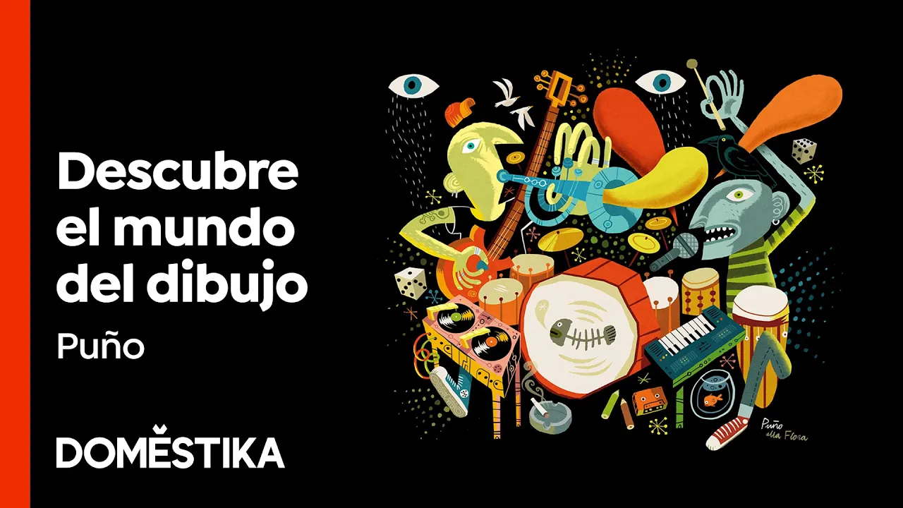 Domestika — Domestika: Dibujo para principiantes nivel -1 (YouTube video ad)