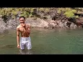 Kang Pitoyn swimming river and cipatra