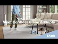 Meet the Shark Cordless Clean Empty Auto-Empty System