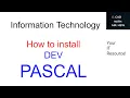 How to install Dev Pascal