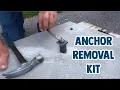 How to Use a Brass Anchor Removal Kit