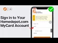 Home Depot Login 2024 How to Sign in to Your Homedepot com MyCard Account