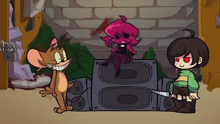 SCREEN SHAKE Really Happy 2K22 But Jerry And Chara Sing It FNF Cover 