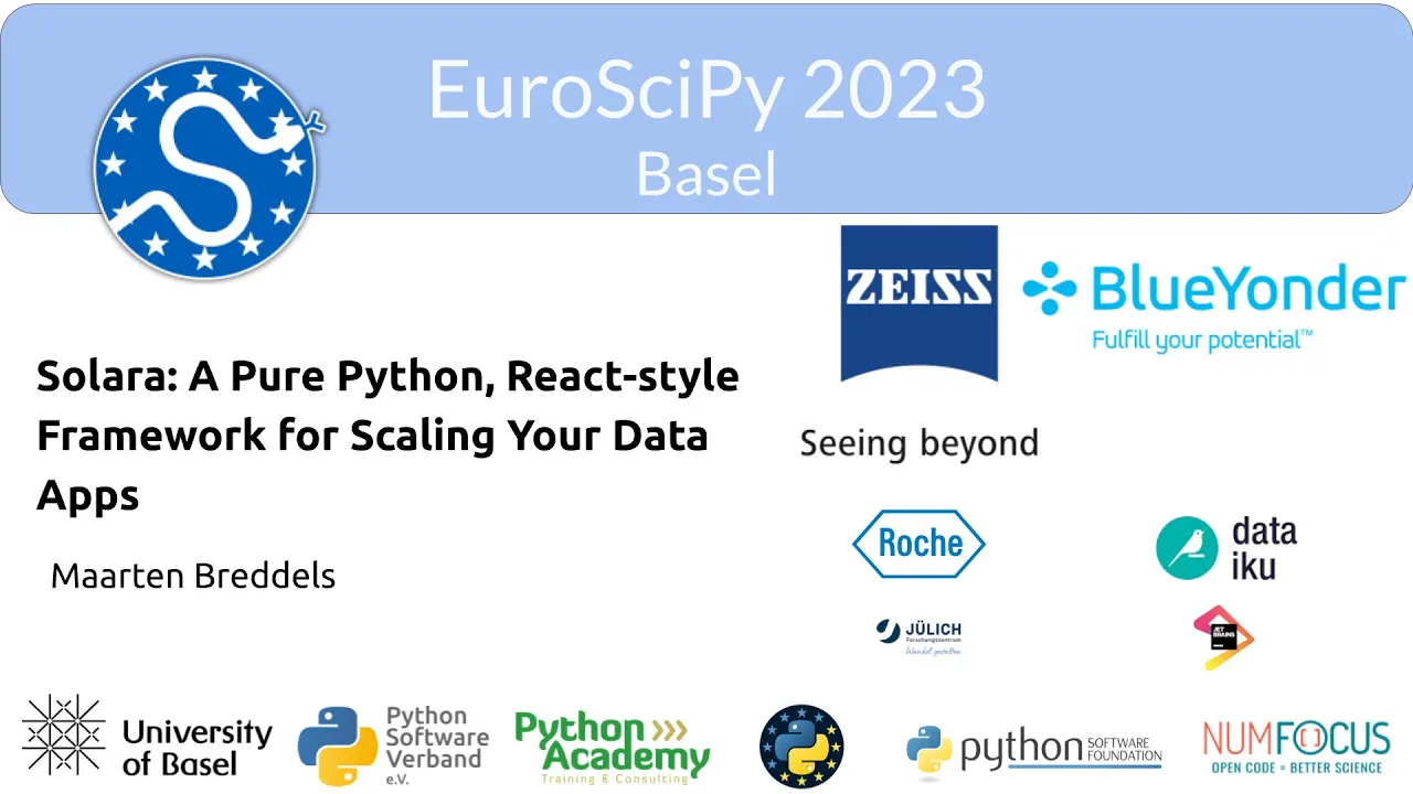 Image from Solara: A Pure Python, React-style Framework for Scaling Your Data Apps