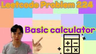 Leetcode 224 Basic Calculator