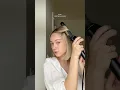 5 min curls on short hair