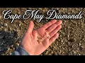 Cape May Diamonds Beach Walk Relaxing Bay Shore Walk Beachcomber in Cape May New Jersey