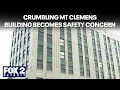 Former Macomb Daily building crumbles raising safety concerns