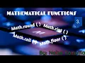 Mathematical Functions Math round Math rint Math ceil Math floor ICSE Class 9th