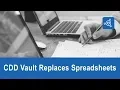 CDD Vault Replaces Spreadsheets