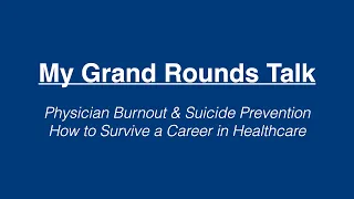 Why Doctors Are Quietly Leaving Medicine My Ground Rounds Talk