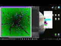 Ant colony optimization simulation