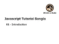 01 - JavaScript Introduction Bangla
