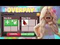 Getting OVERPAYS in the Adopt Me Trading Hub