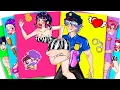 Lagu POLICE MYSTERY CATCHING HUNTRIX ZOEY IN THE HOUSE - KPOP DEMON HUNTERS | STICKER BOOK DIY