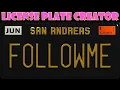 How to Create Custom Licence Plate Creator Guide GTA 5 Online