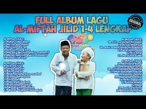 Download MP3 Full Album Lagu al-Miftah Lil Ulum Sidogiri Jilid 1-4 Lengkap | Bonus Lagu Edisi Tashrif Jilid 3