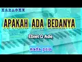 Download Lagu Karaoke APAKAH ADA BEDANYA nada pria | Ebiet G Ade