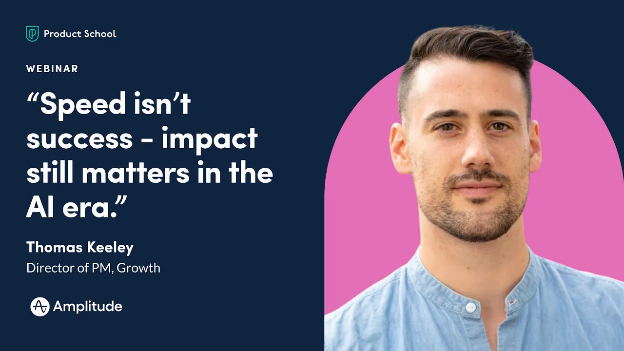 Supercharge Your Growth Strategy with AI | Amplitude Director of PM, Growth - YouTube thumbnail