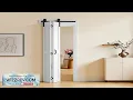 VEVOR Bifold Barn Door 24 x 84 MDF Bi Fold Sliding Closet Doors
