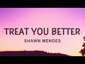 Shawn Mendes - Treat You Better (Lyrics)