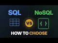 SQL vs NoSQL How to Actually Choose