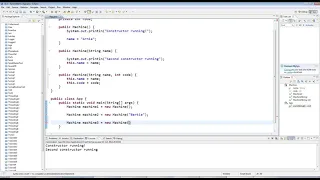 Learn Java Tutorial for Beginners Part 18 Constructors